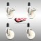 Service Caster 4 Inch 316SS Nylon Swivel 1-5/8 Inch Expanding Stem Caster Lock Brake SCC, 2PK SCC-SS316TTLEX20S414-NYS-2-S-2-158 - alternate 4